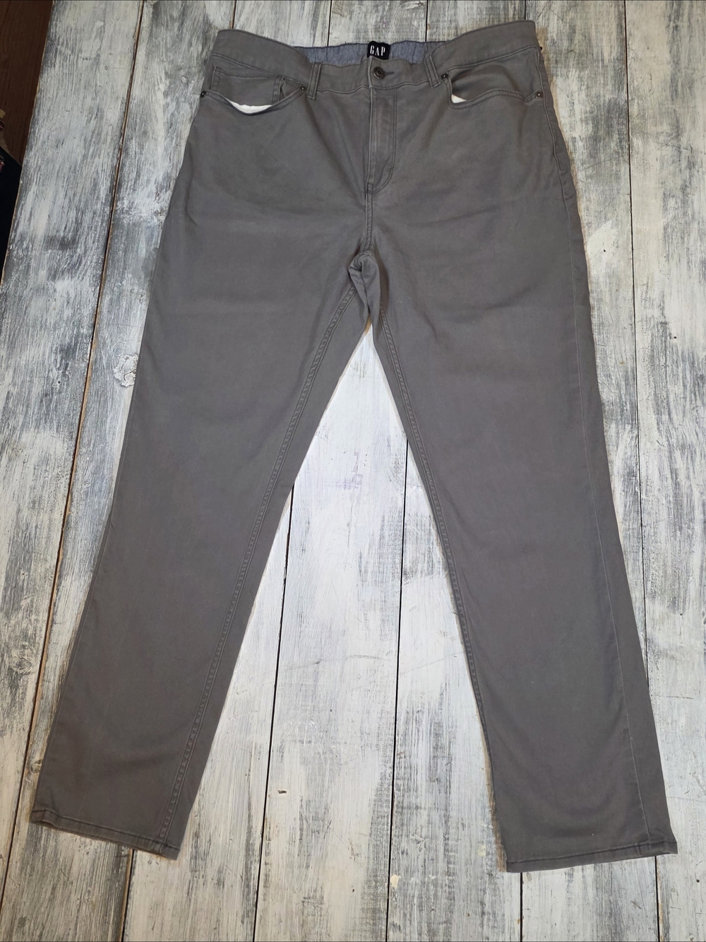 GAP Men's Gray Straight Leg Jeans sz 38x32